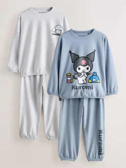 Gris de charbon de bois - Hello Kitty and Friends Jogger Pyjamas 2 Pack (3-16ans)