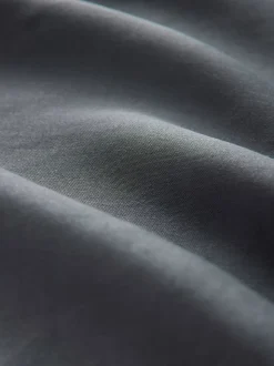 Gris de charbon de bois - Jupe Midi Satin