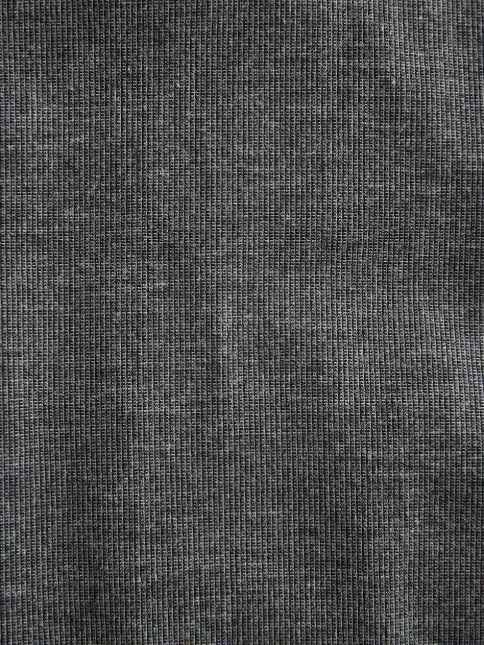 Gris de charbon de bois - Pantalon élégant en coton brossé texturé coupe classique