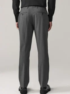 Gris de charbon de bois - Moulant - Pantalons extensibles à taille élastiquée Motionflex