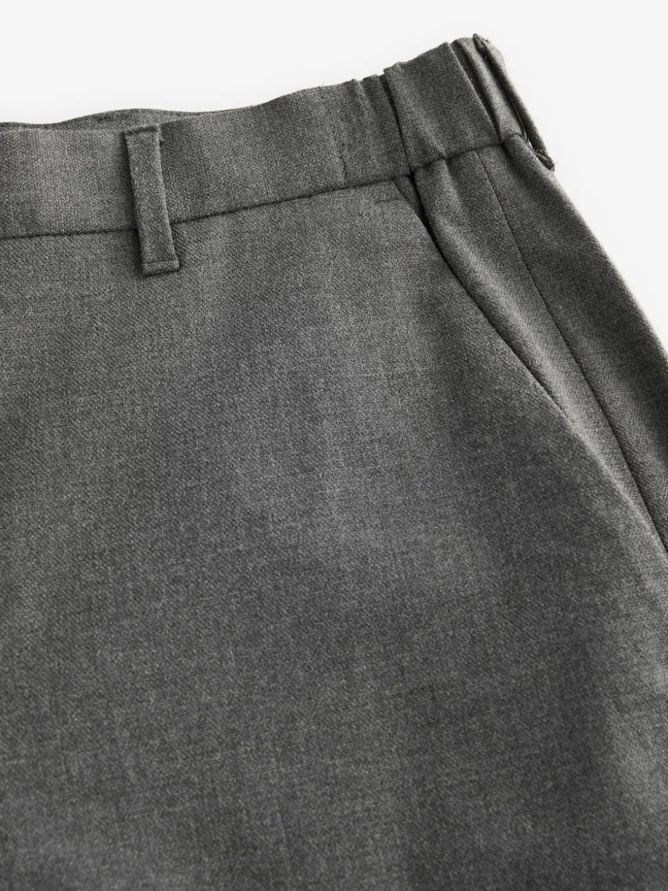 Gris de charbon de bois - Moulant - Pantalons extensibles à taille élastiquée Motionflex