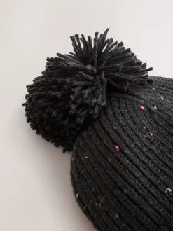 Gris de charbon de bois - Bonnet Sonic The Hedgehog Pom Bonnet (3-16ans)