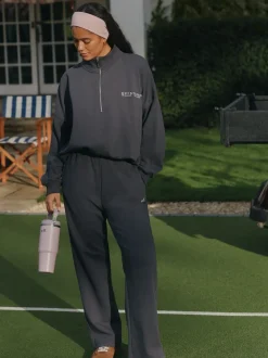 Gris de charbon de bois - soi-même. Pantalon de jogging coupe large