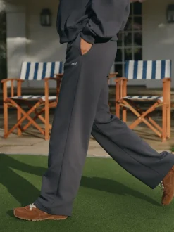 Gris de charbon de bois - soi-même. Pantalon de jogging coupe large