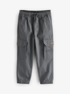 Gris de charbon de bois - Pantalon cargo (3-16ans)