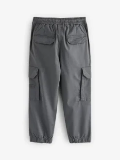 Gris de charbon de bois - Pantalon cargo (3-16ans)