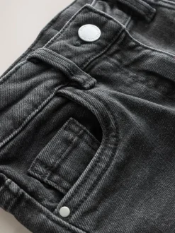 Gris de charbon de bois - Jeans évasés (3-16ans)