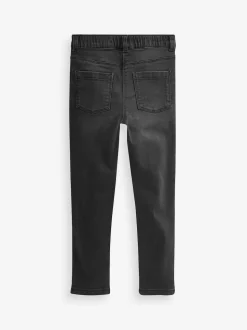 Gris de charbon de bois - Jegging extensible (3-16ans)