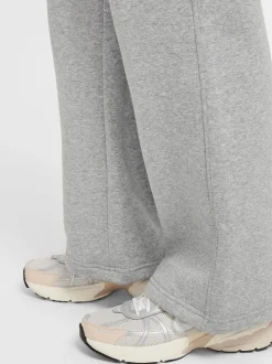 Gris foncé chiné - Pantalon de jogging Nike Club en polaire coupe large