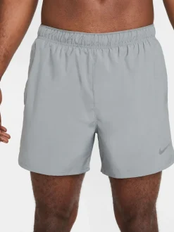 Gris fumé - Nike Short de course Challenger Dri-FIT 5 pouces 2-en-1