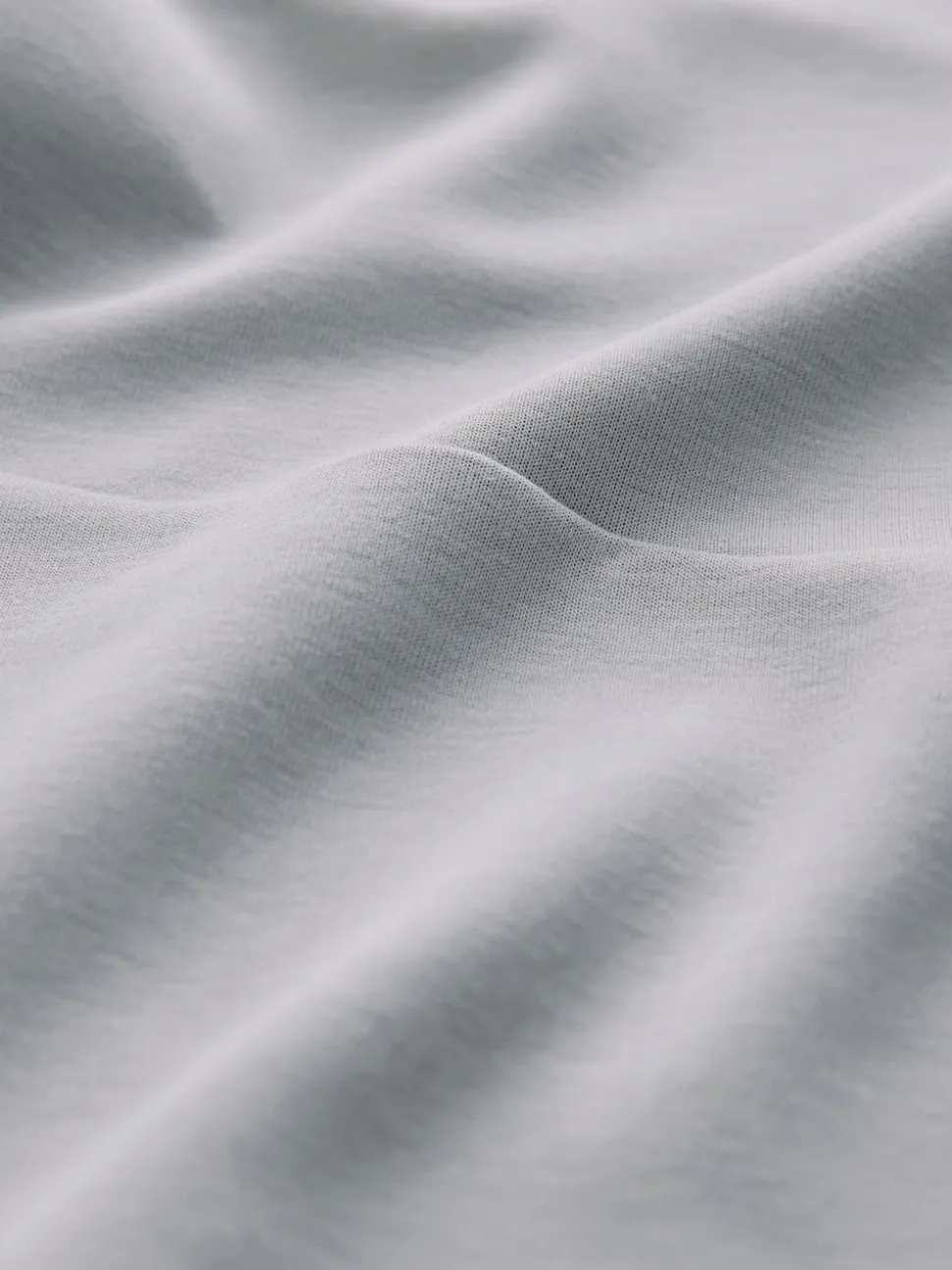 Gris glace - Pantalon de jogging en interlock doux au toucher à poignets