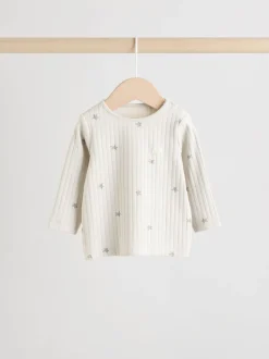 Gris Grands sourires - Ensemble haut et legging bébé (0mois-2ans) (0mois-2ans)