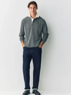 Gris Herringbone - Maillot de rugby