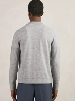 Gris pâle Mouline - Chemise Reiss Munich