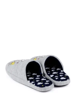 Gris Snoopy - Chaussons mules d’hiver Vanilla Underground femme