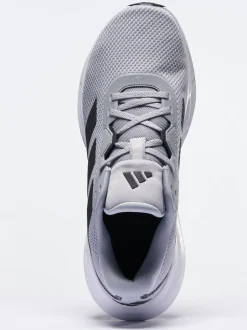 Gris/Blanc - Adidas Galaxy 7 Running Trainers