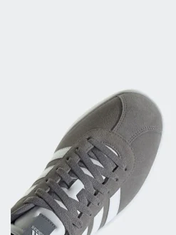 Gris/Blanc - adidas VL Court Trainers