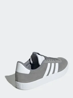 Gris/Blanc - adidas VL Court Trainers