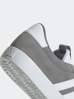 Gris/Blanc - adidas VL Court Trainers