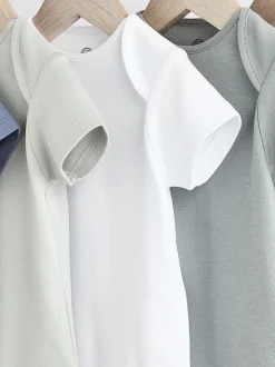 Gris/Blanc - Bodysuits Manches courtes 5 Pack