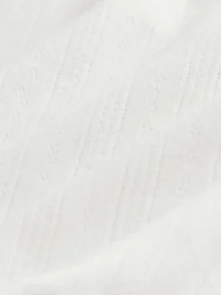 Gris/écru - Pyjama à taille pliée douce (3-16ans)