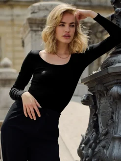 Gris/noir/blanc - The Set 3{Lot Manches longues nervurées Body