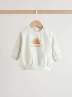 Gris/rouille - Ensemble sweat et pantalon de jogging bébé (0mois à2ans)