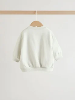 Gris/rouille - Ensemble sweat et pantalon de jogging bébé (0mois à2ans)