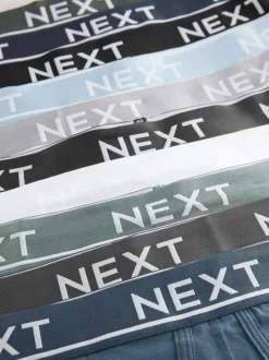 Gris/Vert de base - Coupe standard - Caleçon A-Front 10 Pack