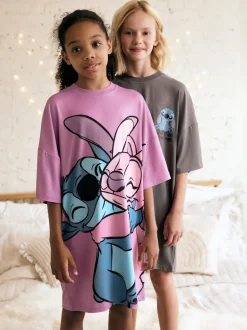 Gris/Violet - Lilo & Stitch Nighties 2 Pack (3-14ans)