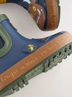 Gruffalo bleu marine - Bottines en caoutchouc avec doublure chaude