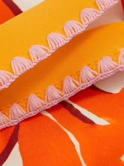 Haut de bikini Reiss Phoebe à imprimé floral