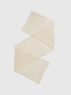 Hors blanc - Écharpe légère en laine et cachemire Reiss Heidi