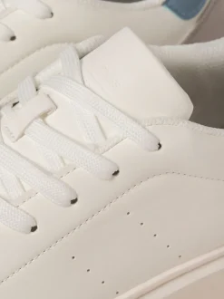 Hors blanc - JACK & JONES baskets en PU à semelle épaisse