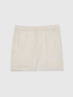 Hors blanc - Short décontracté Reiss Sussex à cordon de serrage