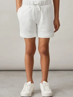 Hors blanc - Short Reiss Perry en coton brodé