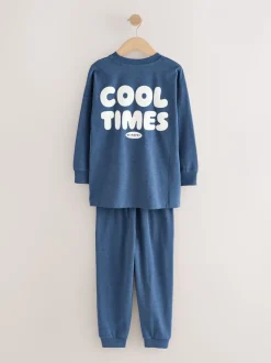 Hors bleu marine cool - Pyjamas simples confortables (1.5-9ans)