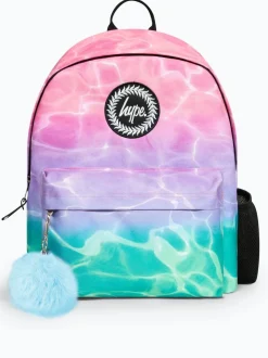 Hype. Filles Rose Pastel Pool Iconic School Sac à dos