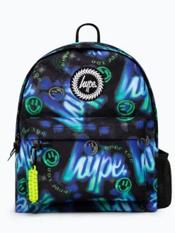 Hype. Sac à dos Bleu Electric Smile Iconic pour garçons
