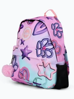 Hype sac à dos unisexe multicolore pastel avec poitrine jouet