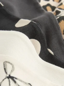 Imprimé animal - Lot de 5 leggings évasés (3mois-7ans)