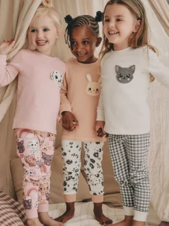 Imprimé animal - Lot de 3 pyjamas Snuggle (9mois-10ans)