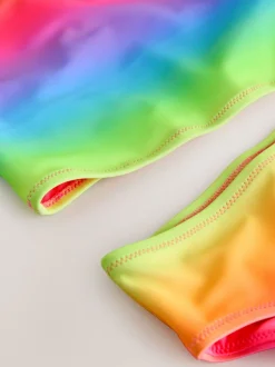 Imprimé arc-en-ciel dégradé - Bikini (3-16ans)