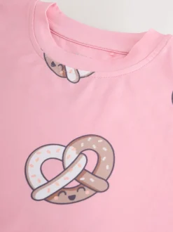 Imprimé avocat rose/violet - Pack Nighties 2 (3-16ans)