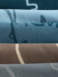 Imprimé linéaire Dino - Lot de 5 malles à motif junior (1.5-16ans)