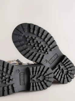 Imprimé Léopard - Bottines zippées sur le devant