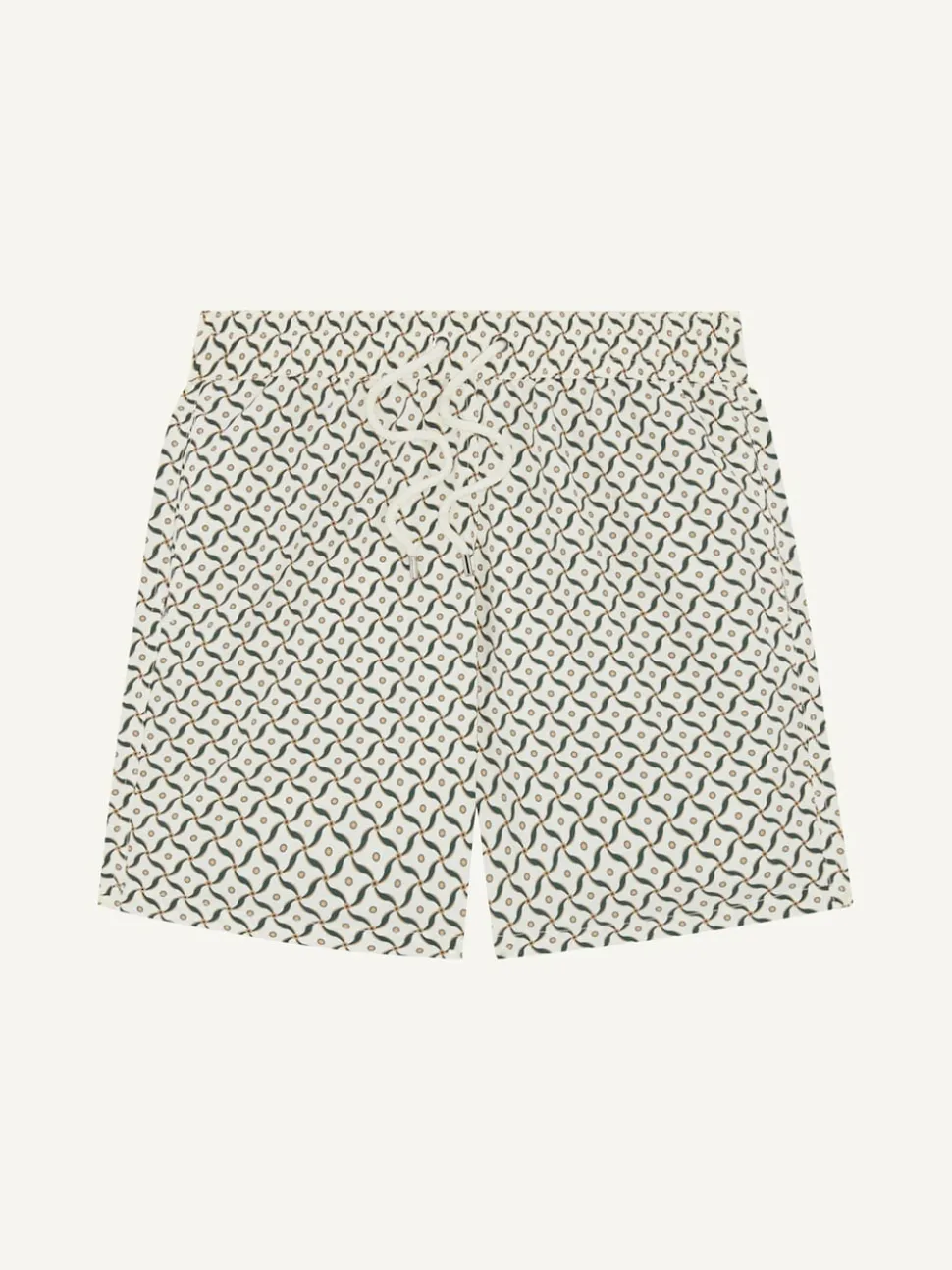 Imprimé Lotus Nature Santos - Shorts de bain Frescobol Carioca Rio