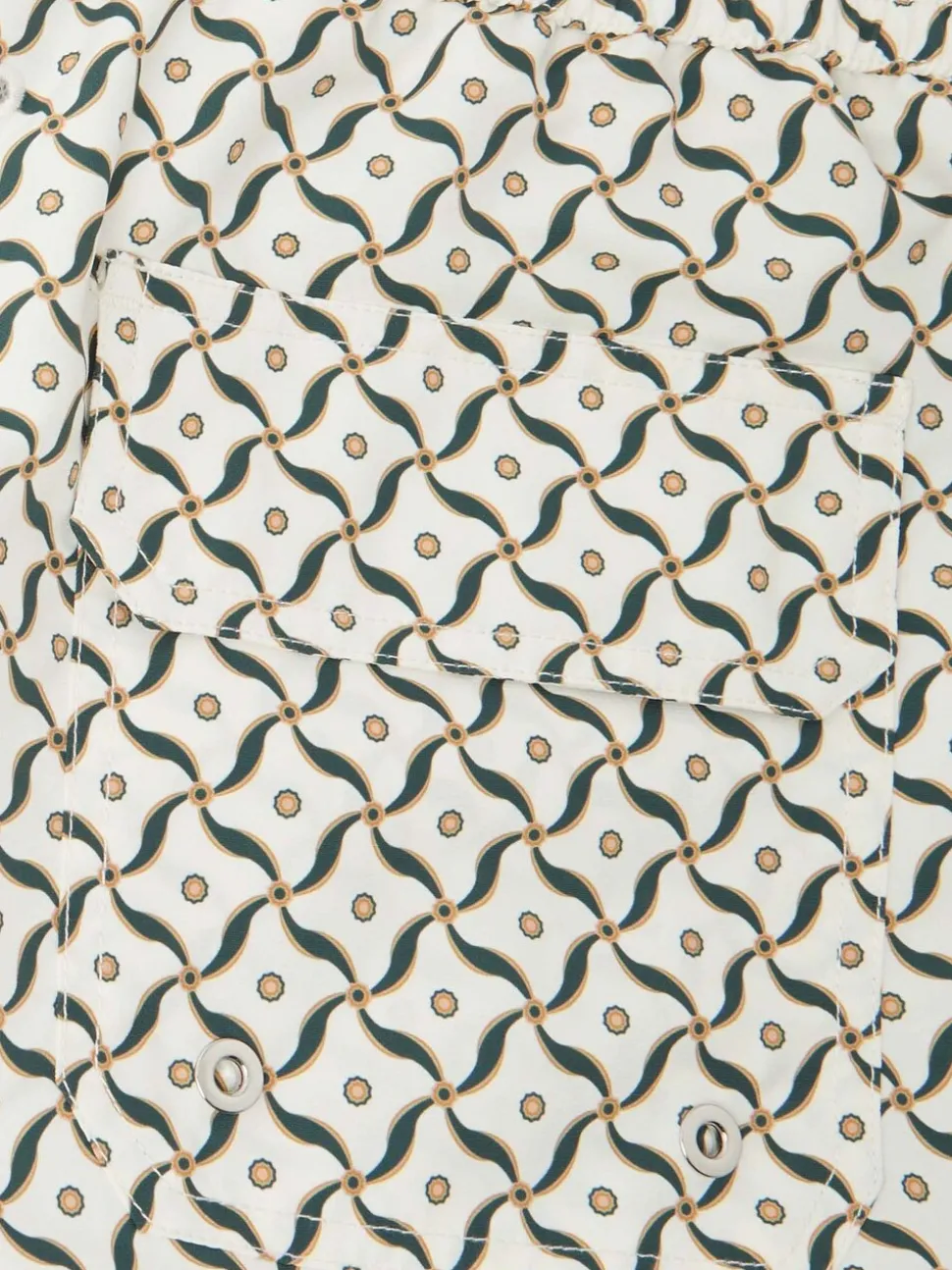 Imprimé Lotus Nature Santos - Shorts de bain Frescobol Carioca Rio