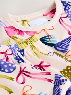 Imprimé nœud multiple - Pyjama en laine polaire (9mths-16yrs)