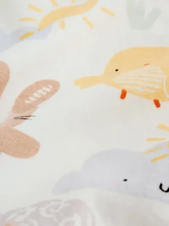 Imprimé personnage lapin blanc - Ensemble bébé sweat et legging de Pâques (0mois-2ans)